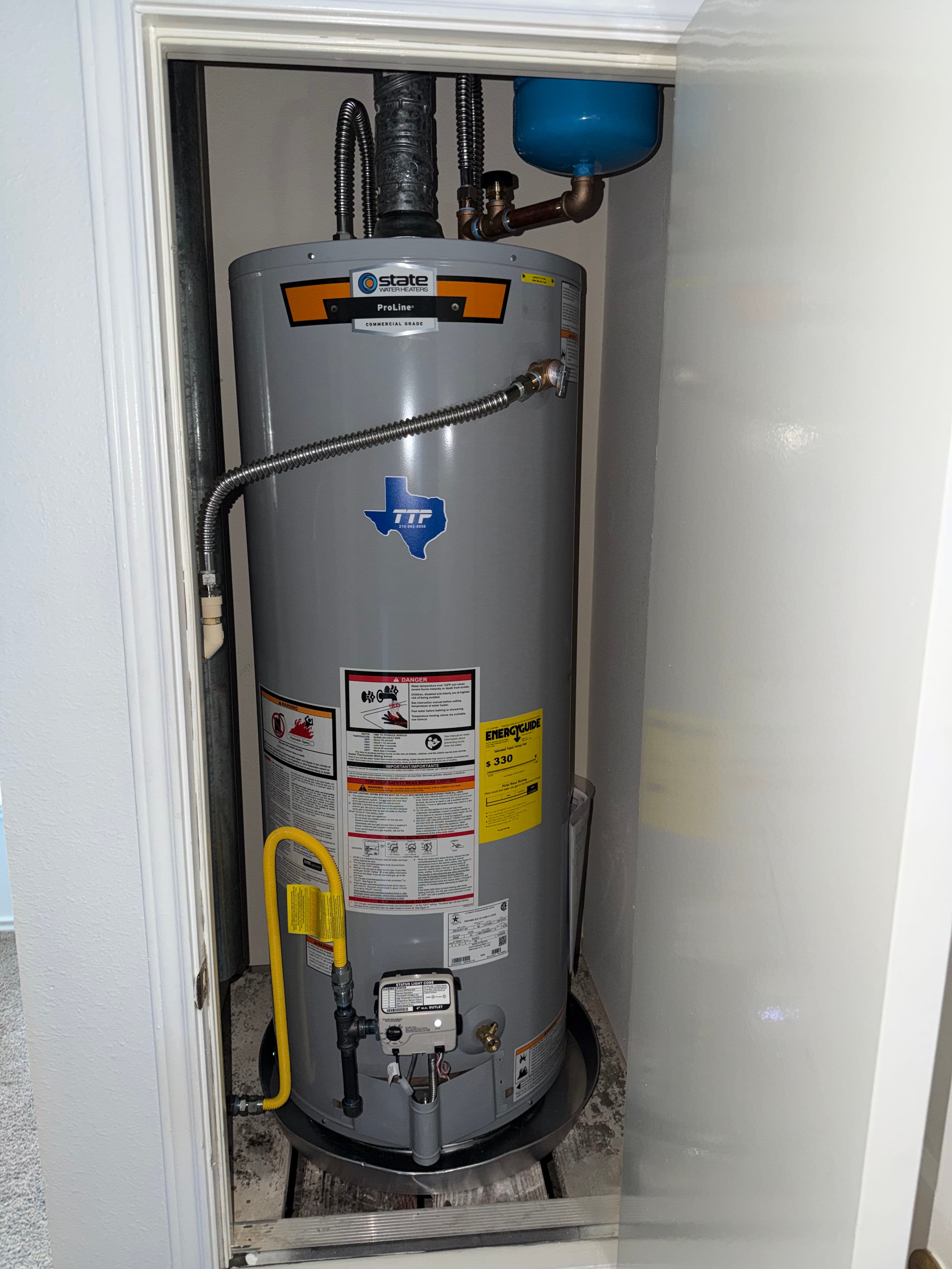 Project Efficient Water Heater Replacement in San Antonio image