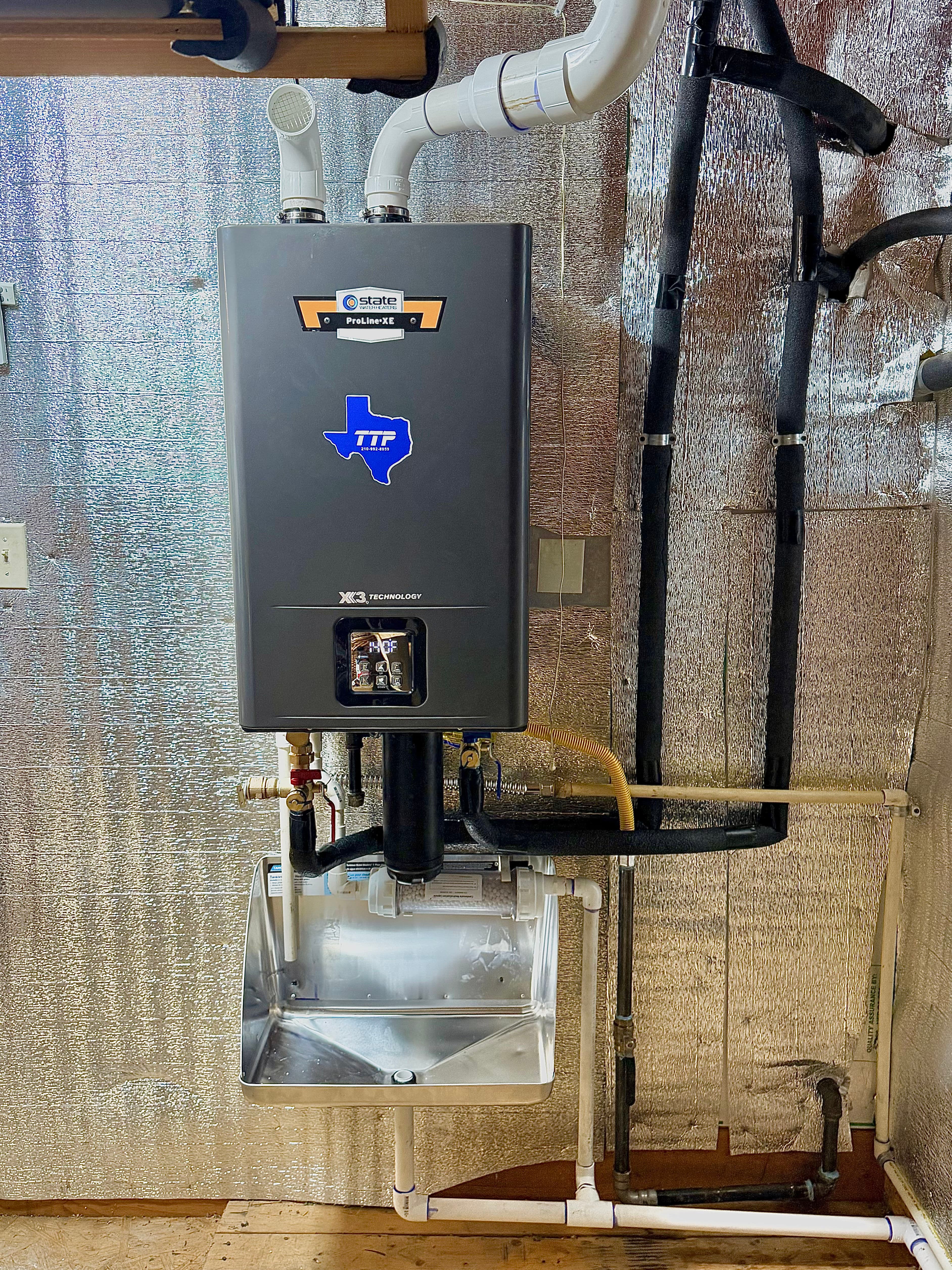 Project Tankless Water Heater Installation in San Antonio image