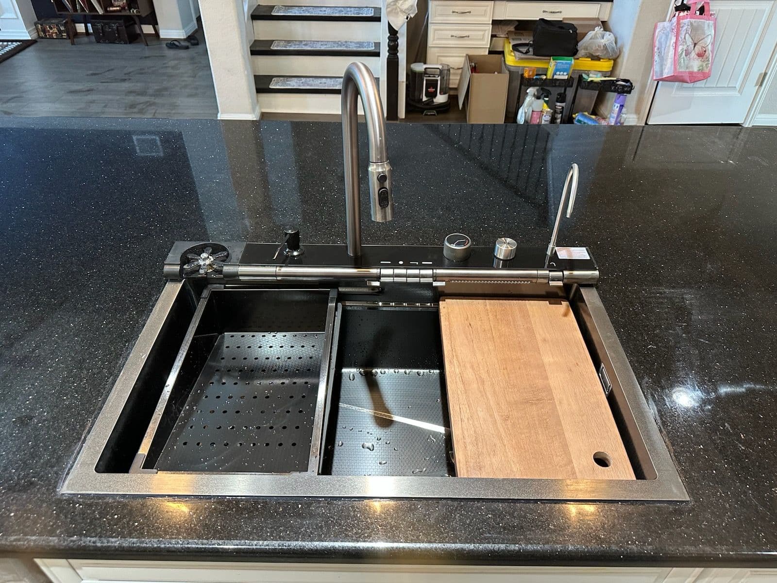 Project Sleek Drop-In Sink Installation by Texas Top Plumbing image